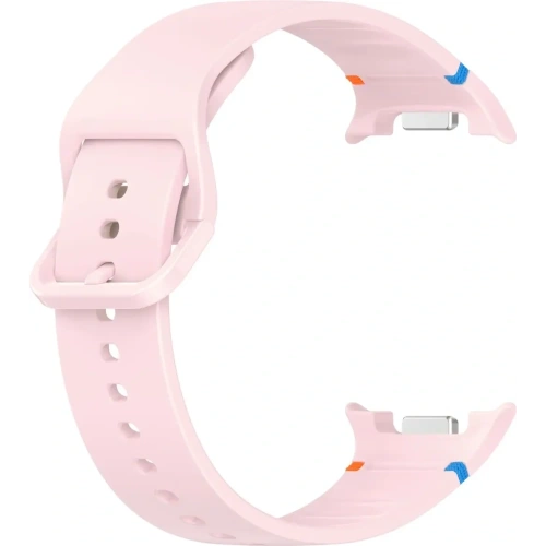 Silikonowy pasek Bizon Strap Watch Silicone G do Samsung Galaxy Watch 8 40mm / 44mm / 8 Classic 46mm różowy