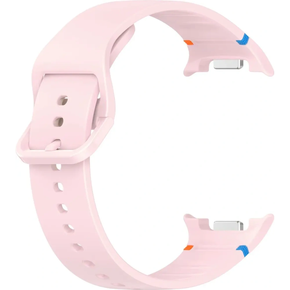 Silikonowy pasek Bizon Strap Watch Silicone G do Samsung Galaxy Watch 8 40mm / 44mm / 8 Classic 46mm różowy