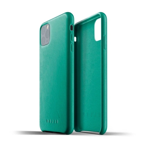 Kup Etui Mujjo Full Leather Case Apple iPhone 11 Pro Max (zielone) - MUJ013GRN - {ean13} - Sklep Home Screen