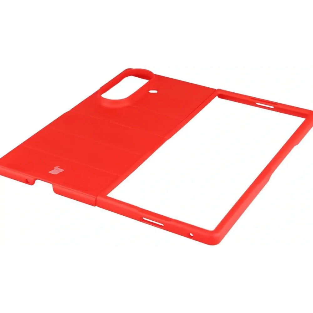 Pancerne etui Bizon Case Tur do Samsung Galaxy Z Fold7 czerwone