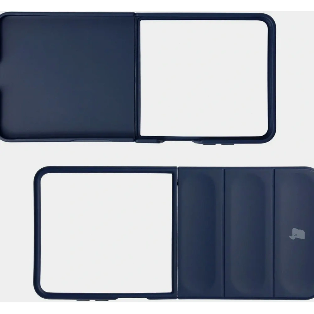 Pancerne etui Bizon Case Tur do Samsung Galaxy Z Flip7 granatowe