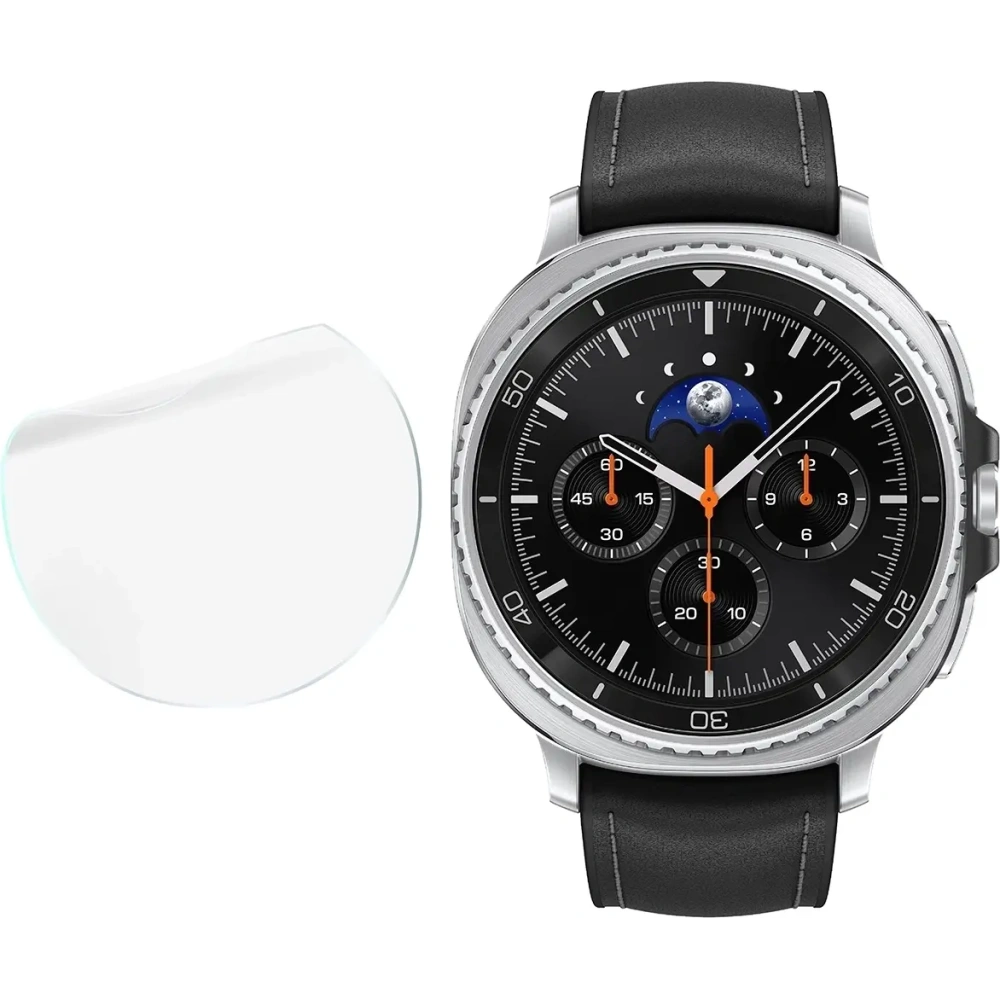 Folia hydrożelowa na ekran Bizon Glass Watch Hydrogel do Samsung Galaxy Watch 8 Classic 46mm [2 PACK]