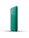 Kup Etui Mujjo Full Leather Wallet Case Apple iPhone 11 (zielone) - MUJ015GRN - {ean13} - Sklep Home Screen