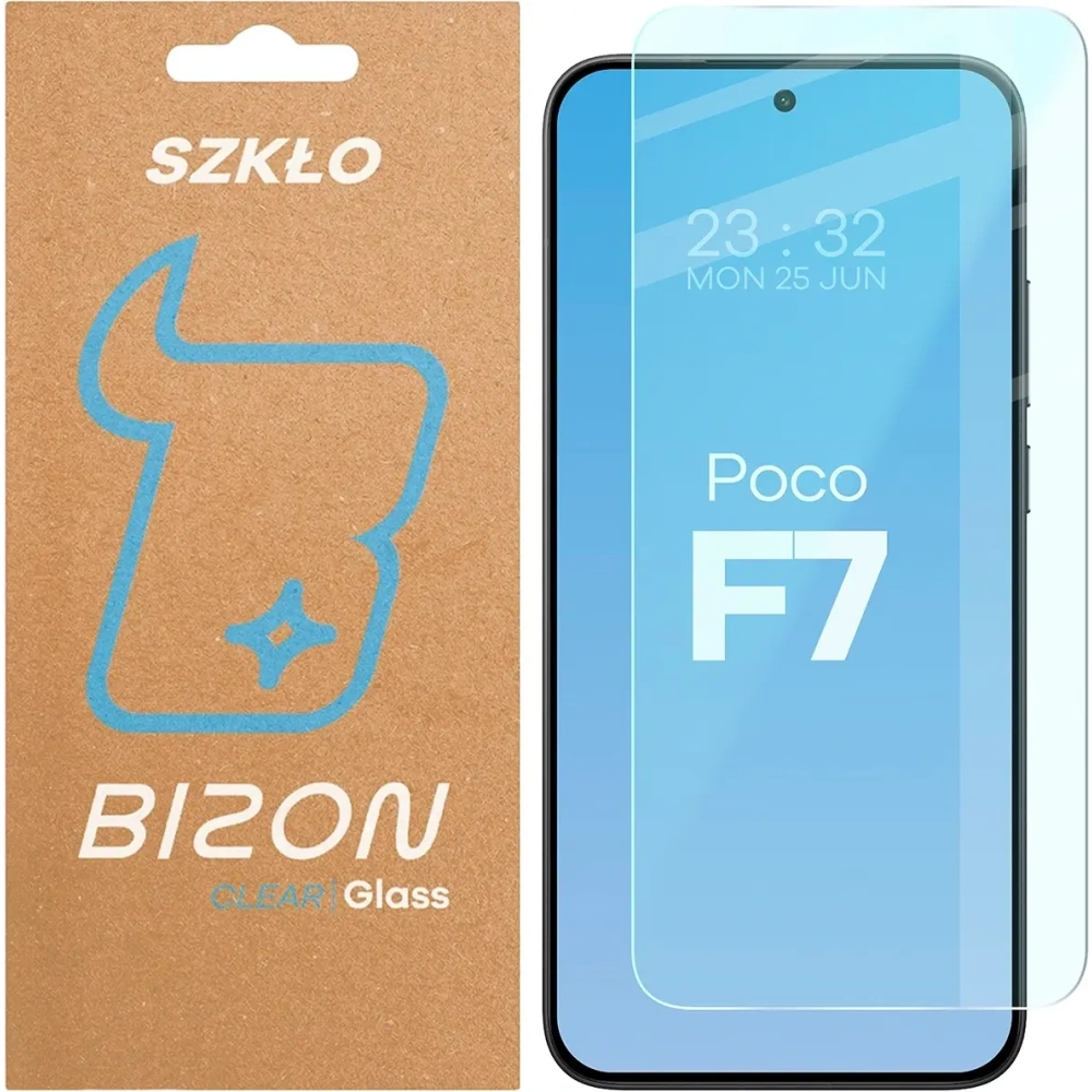 Szkło hartowane Bizon Glass Clear 2 do Xiaomi POCO F7