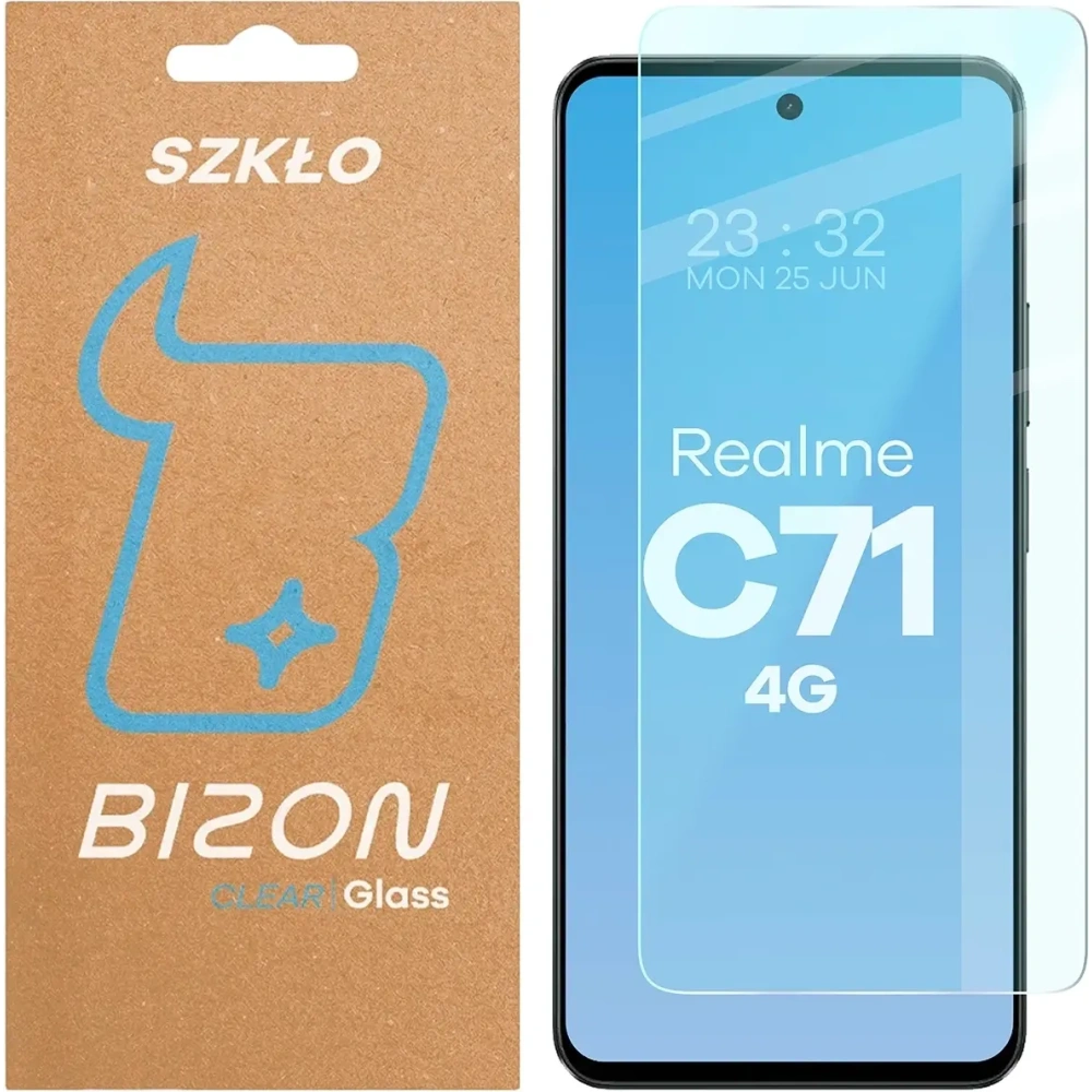 Szkło hartowane Bizon Glass Clear 2 do Realme C71 4G