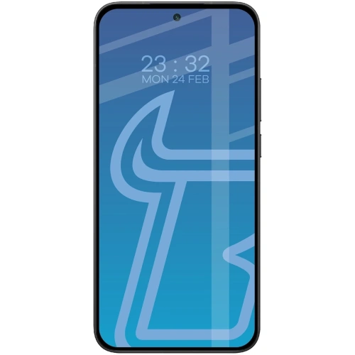 Szkło hartowane Bizon Glass Edge 2 do Xiaomi POCO F7 czarna ramka