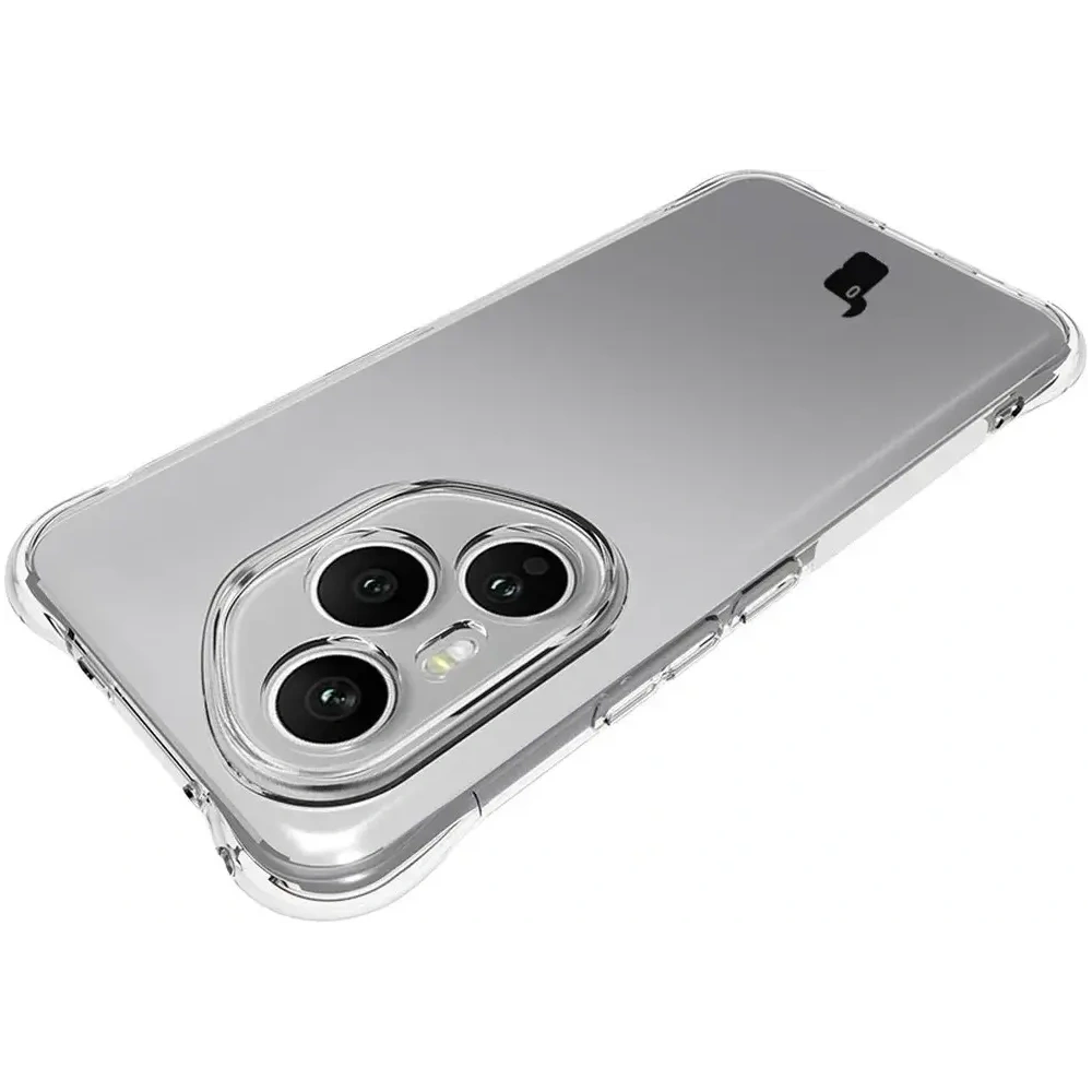 Elastyczne etui + 2x folia na ekran Bizon Case Clear Pack do Honor 400 Pro