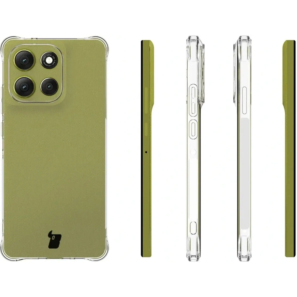 Elastyczne etui Bizon Case Salpa do Motorola Moto G86 5G przezroczyste