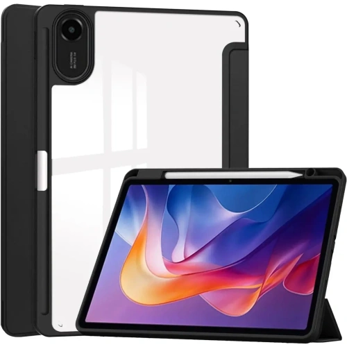 Etui z klapką Bizon Case Tab Clear Matt do Xiaomi Redmi Pad 2 czarne