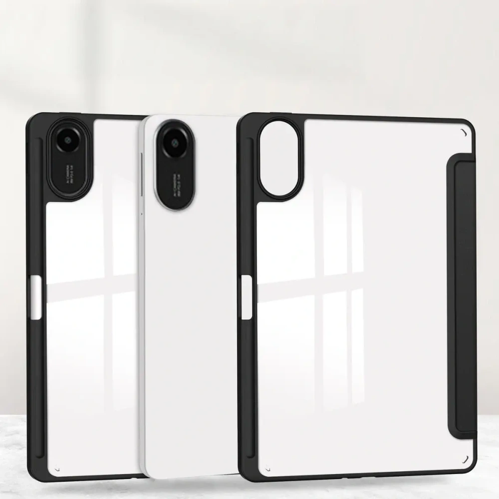 Etui z klapką Bizon Case Tab Clear Matt do Xiaomi Redmi Pad 2 czarne