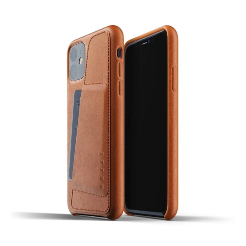 Kup Etui Mujjo Carcasă din Piele Completă pentru Apple iPhone 11 (cafea) - MUJ020BR - {ean13} - Sklep Home Screen