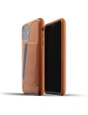 Etui Mujjo Full Leather Wallet Case Apple iPhone 11 (brązowe)