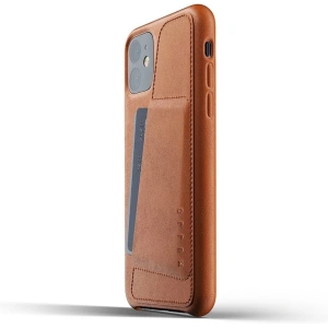 Kup Etui Mujjo Full Leather Wallet Case Apple iPhone 11 (brązowe) - MUJ020BR - {ean13} - Sklep Home Screen