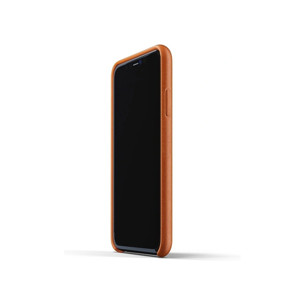 Etui Mujjo Full Leather Wallet Case Apple iPhone 11 (brązowe)