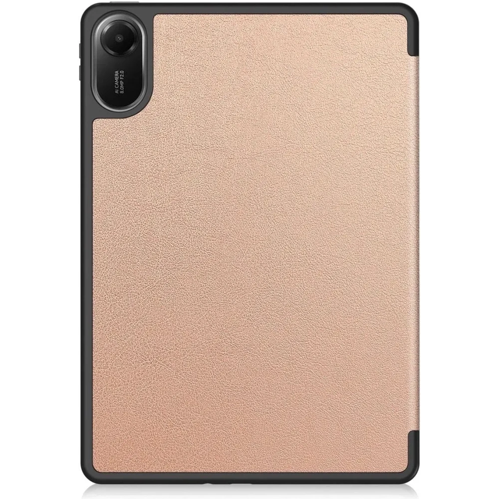 Etui z klapką Bizon Case Tab Lizard do Xiaomi Redmi Pad 2 różowozłote