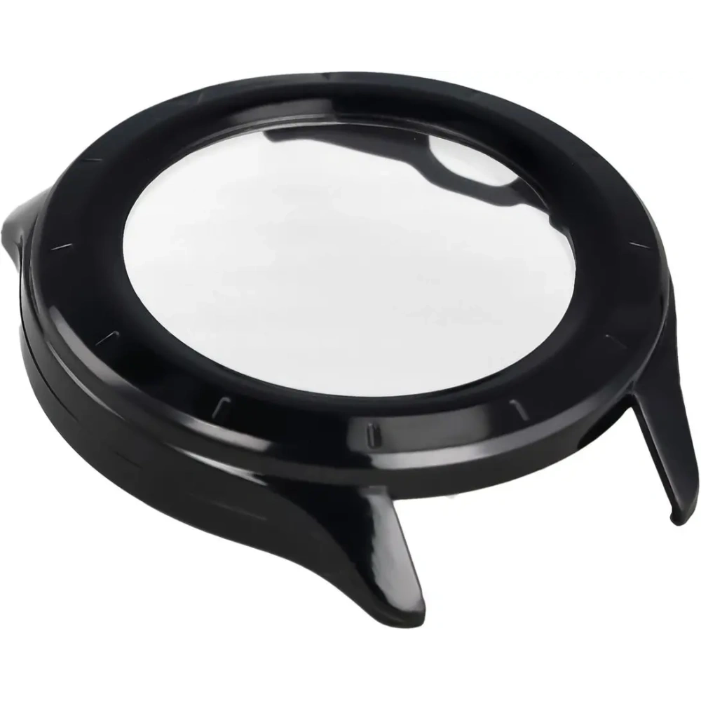 Etui ze szkłem do zegarka Bizon Case+Glass Watch do Xiaomi Watch S4 czarne