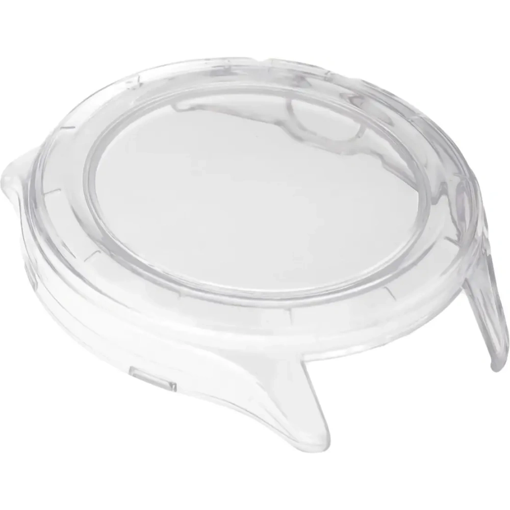 Etui ze szkłem do zegarka Bizon Case+Glass Watch do Xiaomi Watch S4 przezroczyste