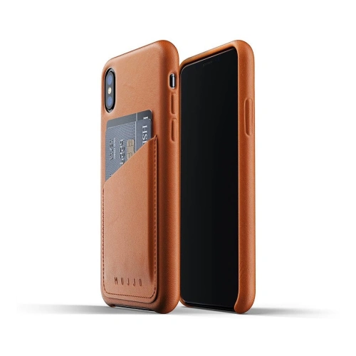 Kup Etui Mujjo Full Leather Wallet Apple iPhone X/XS (hnědé) - MUJ022BR - {ean13} - Sklep Home Screen
