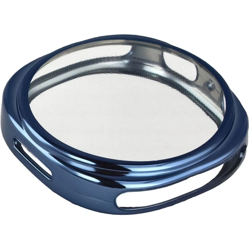 Etui z osłoną ekranu Bizon Case Watch Felipe do Samsung Galaxy Watch 8 44mm niebieskie