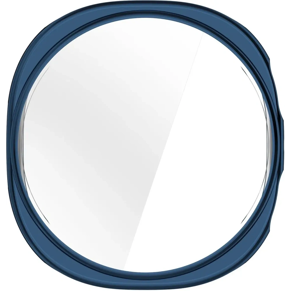 Etui z osłoną ekranu Bizon Case Watch Felipe do Samsung Galaxy Watch 8 44mm niebieskie