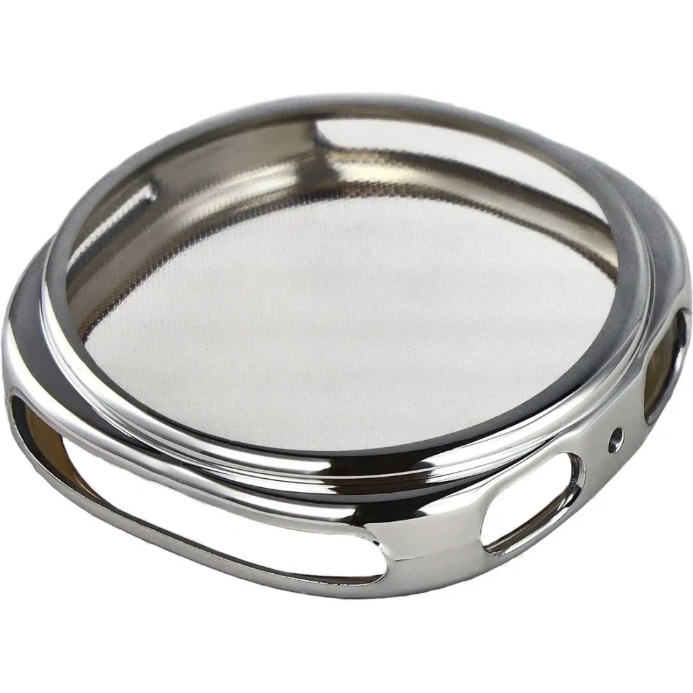 Etui z osłoną ekranu Bizon Case Watch Felipe do Samsung Galaxy Watch 8 44mm srebrne