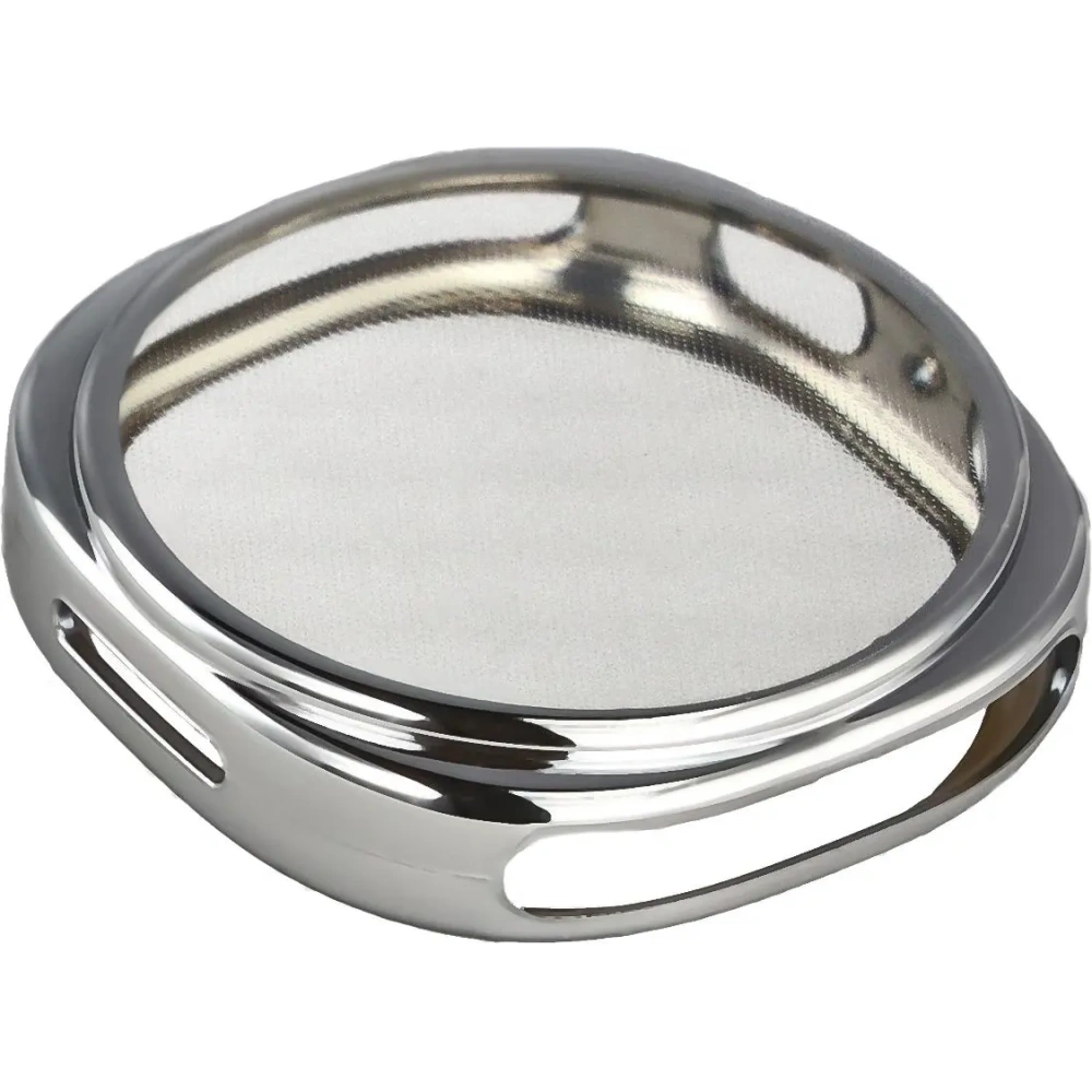 Etui z osłoną ekranu Bizon Case Watch Felipe do Samsung Galaxy Watch 8 44mm srebrne