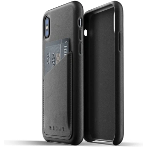 Kup Etui Mujjo teljes bőrtárca Apple iPhone X/XS (fekete) - MUJ023BLK - {ean13} - Sklep Home Screen