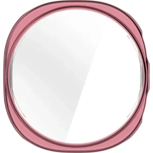Etui z osłoną ekranu Bizon Case Watch Felipe do Samsung Galaxy Watch 8 44mm różowe