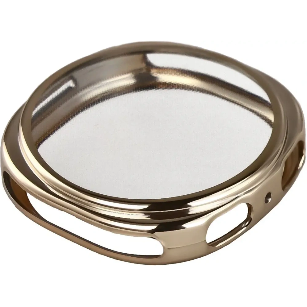 Etui z osłoną ekranu Bizon Case Watch Felipe do Samsung Galaxy Watch 8 44mm złote