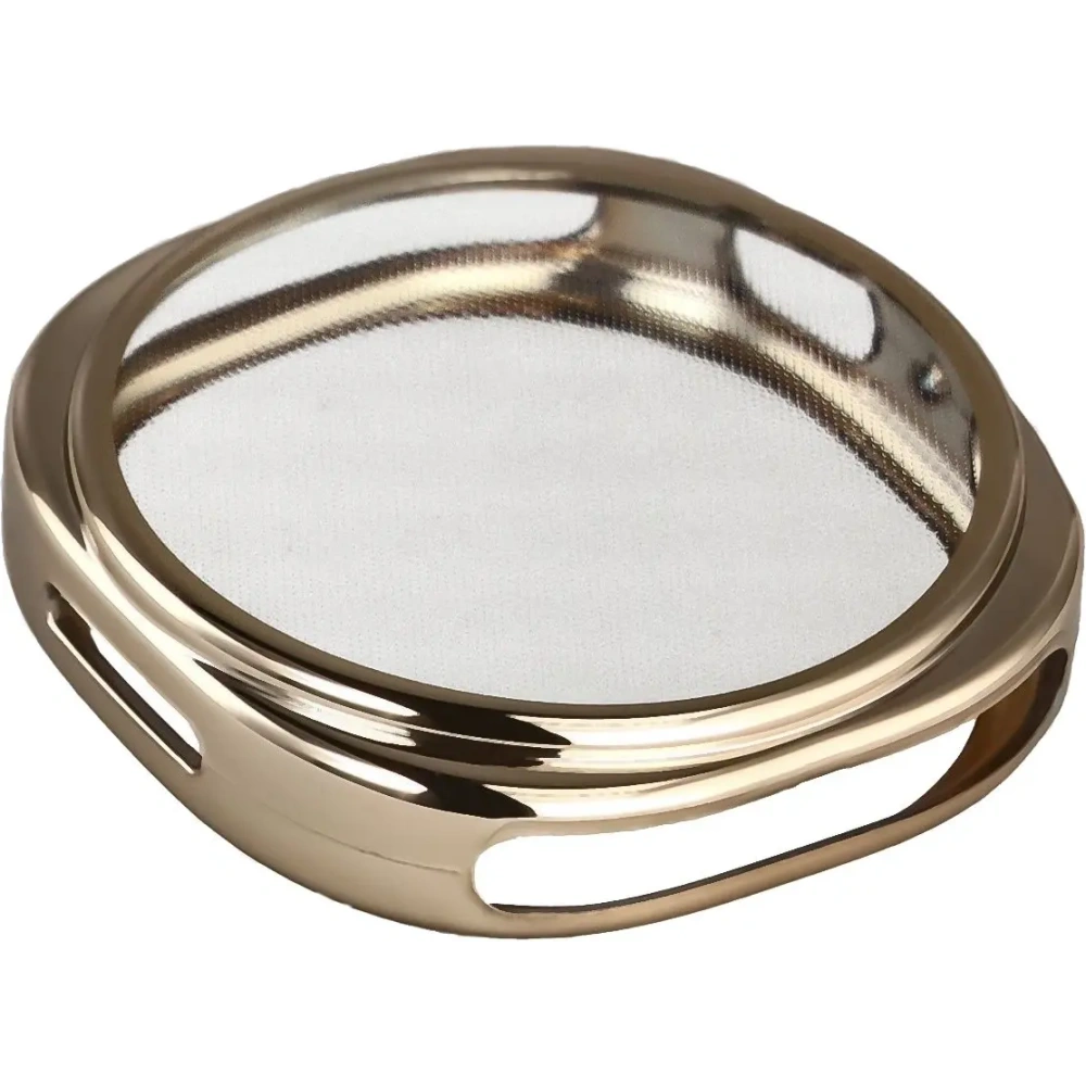 Etui z osłoną ekranu Bizon Case Watch Felipe do Samsung Galaxy Watch 8 44mm złote