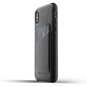 Kup Etui Mujjo Full Leather Wallet Apple iPhone X/XS (czarne) - MUJ023BLK - {ean13} - Sklep Home Screen