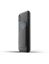 Kup Etui Mujjo Full Leather Wallet Apple iPhone X/XS (czarne) - MUJ023BLK - {ean13} - Sklep Home Screen