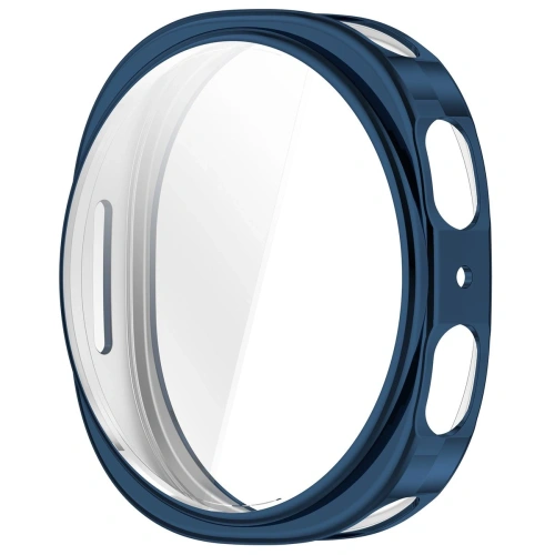 Etui z osłoną ekranu Bizon Case Watch Felipe do Samsung Galaxy Watch 8 40mm niebieskie