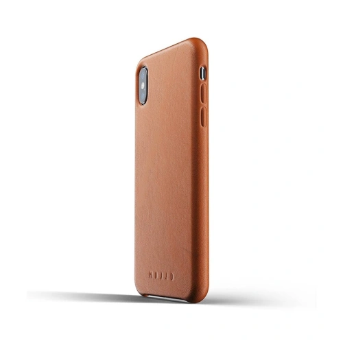 Kup Etui Mujjo din piele integrală pentru Apple iPhone XS Max (brun) - MUJ024BR - {ean13} - Sklep Home Screen