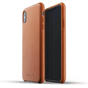 Kup Etui Mujjo Full Leather Apple iPhone XS Max (brązowe) - MUJ024BR - {ean13} - Sklep Home Screen