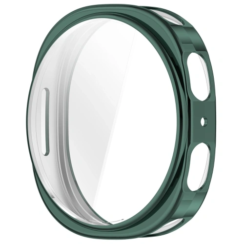 Etui z osłoną ekranu Bizon Case Watch Felipe do Samsung Galaxy Watch 8 40mm zielone