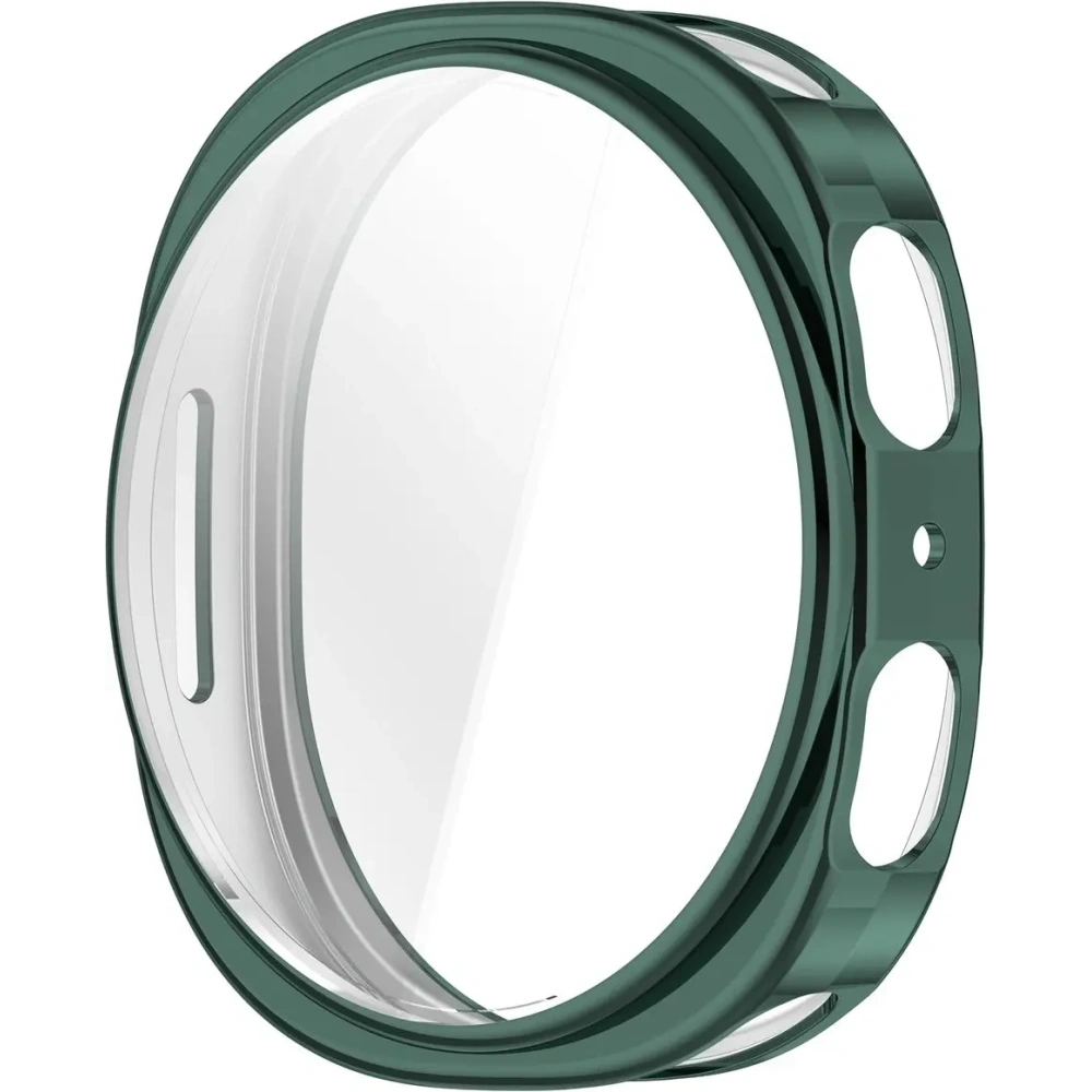 Etui z osłoną ekranu Bizon Case Watch Felipe do Samsung Galaxy Watch 8 40mm zielone