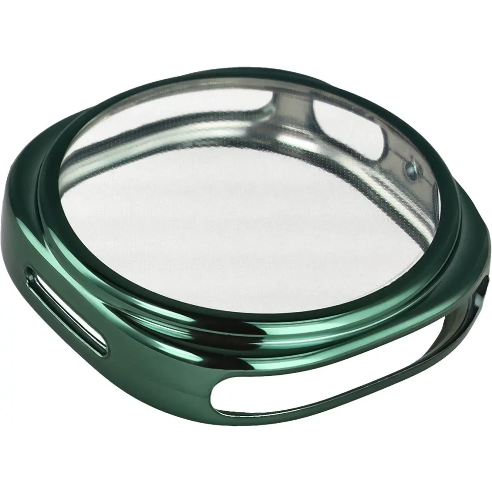 Etui z osłoną ekranu Bizon Case Watch Felipe do Samsung Galaxy Watch 8 40mm zielone