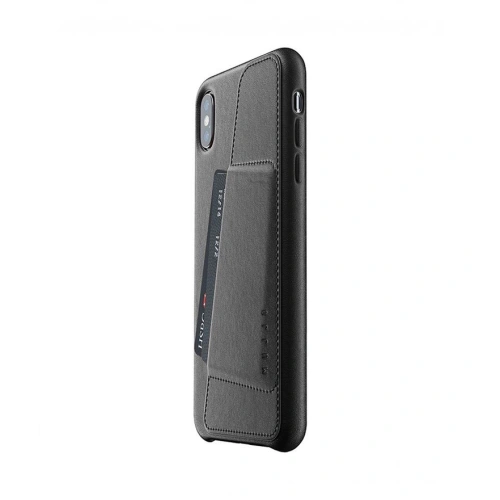 Buy Mujjo Full Leather Wallet Apple iPhone XS Max (black) - MUJ025BLK - {ean13} - Home Screen Store Europe