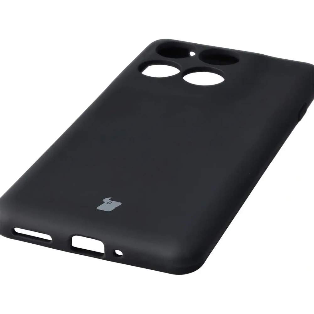 Silikonowe etui Bizon Soft Case do Motorola Edge 60 Pro czarne