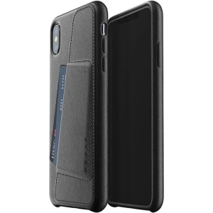 Kup Etui Mujjo Full Leather Wallet Apple iPhone XS Max (czarne) - MUJ025BLK - {ean13} - Sklep Home Screen