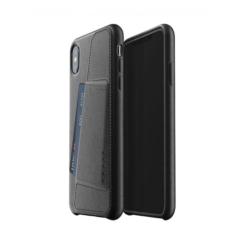 Kup Etui Mujjo Full Leather Wallet Apple iPhone XS Max (černé) - MUJ025BLK - {ean13} - Sklep Home Screen