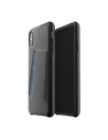 Etui Mujjo Portofel din Piele Completă Apple iPhone XS Max (negru)