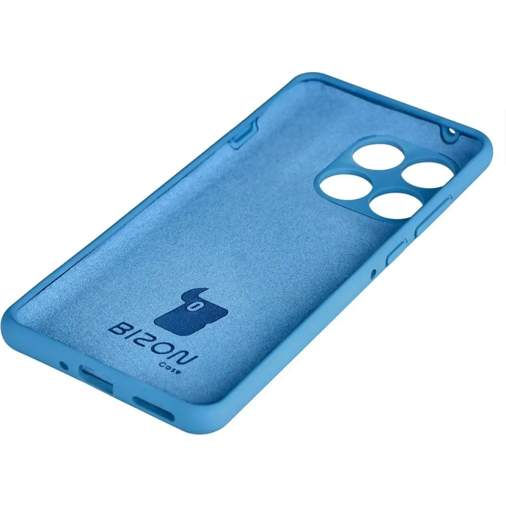 Silikonowe etui Bizon Soft Case do Motorola Edge 60 Pro niebieskie