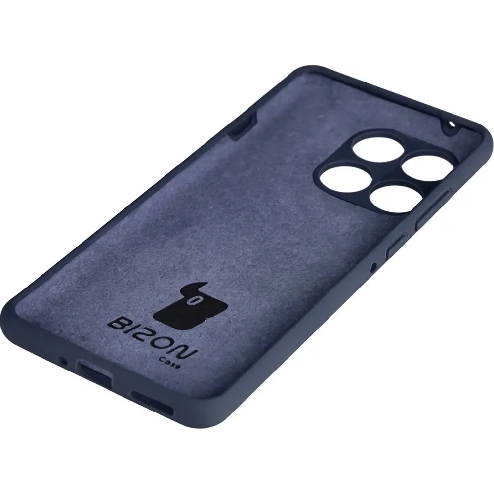 Silikonowe etui Bizon Soft Case do Motorola Edge 60 Pro ciemnoniebieskie