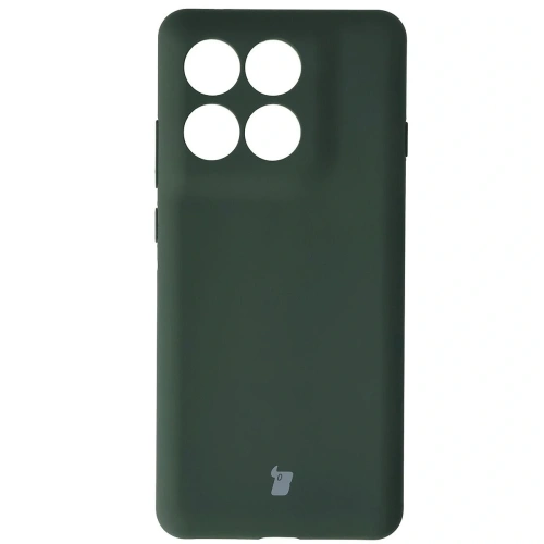 Silikonowe etui Bizon Soft Case do Motorola Edge 60 Pro ciemnozielone