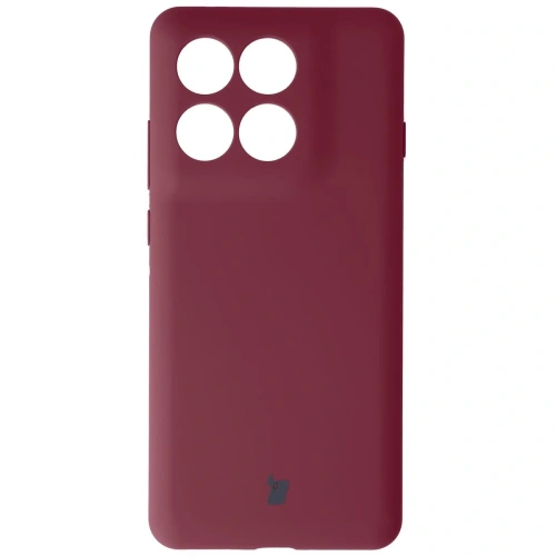 Silikonowe etui Bizon Soft Case do Motorola Edge 60 Pro ciemnofioletowe