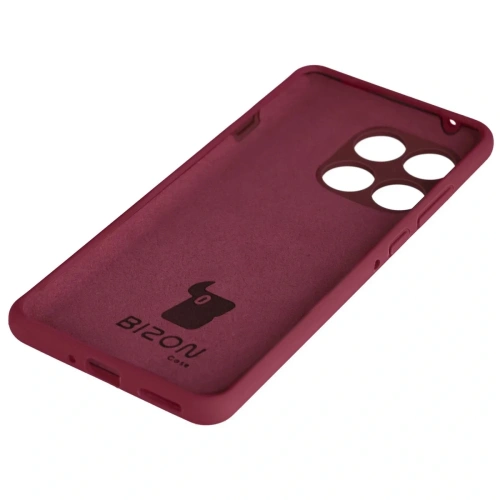 Silikonowe etui Bizon Soft Case do Motorola Edge 60 Pro ciemnofioletowe