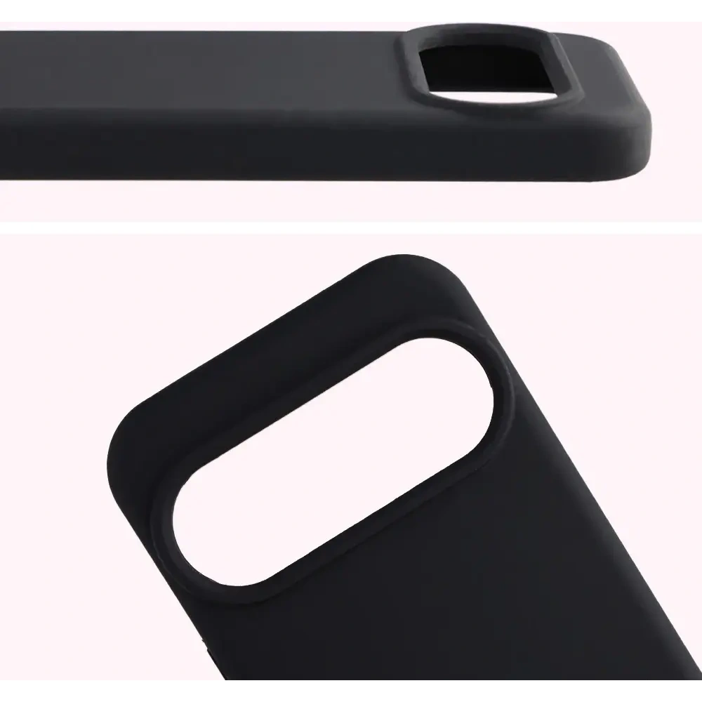 Silikonowe etui Bizon Soft Case do Google Pixel 10 / 10 Pro czarne