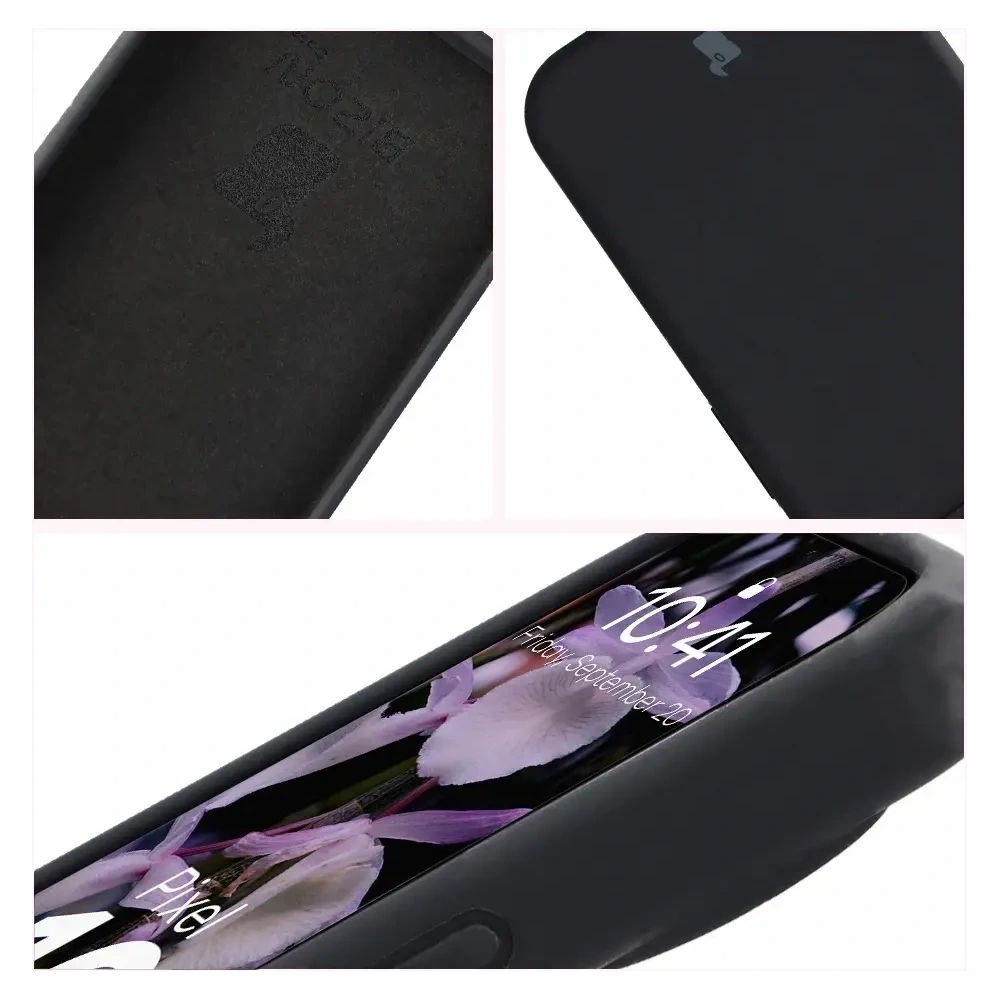 Silikonowe etui Bizon Soft Case do Google Pixel 10 / 10 Pro czarne